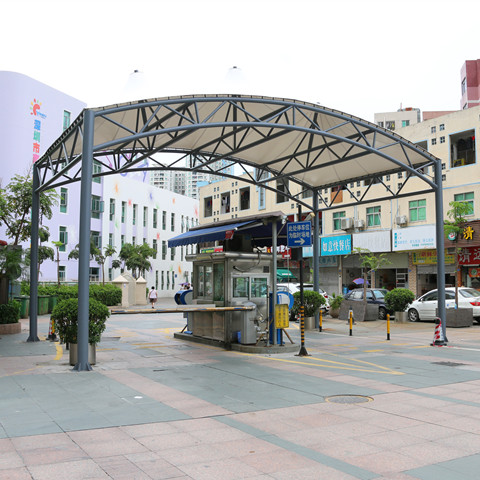 展览中心膜结构,工业设施膜结构,钢结构工程